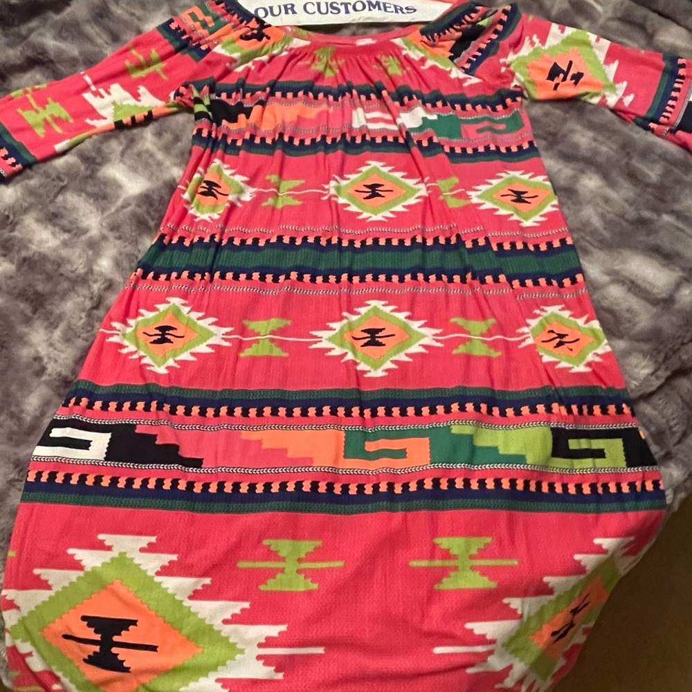 Aztec print Dress